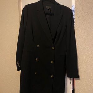 Donna Karan black Blazer dress